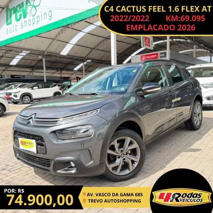 CITROËN C4 CACTUS 1.6 VTI 120 FLEX FEEL PACK EAT6 CITROËN C4 CACTUS 1.6 VTI 120 FLEX FEEL PACK EAT6